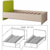 Детская Кровать Лайк Стиль-1
